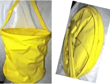 Collapsible Corner Travel Bucket