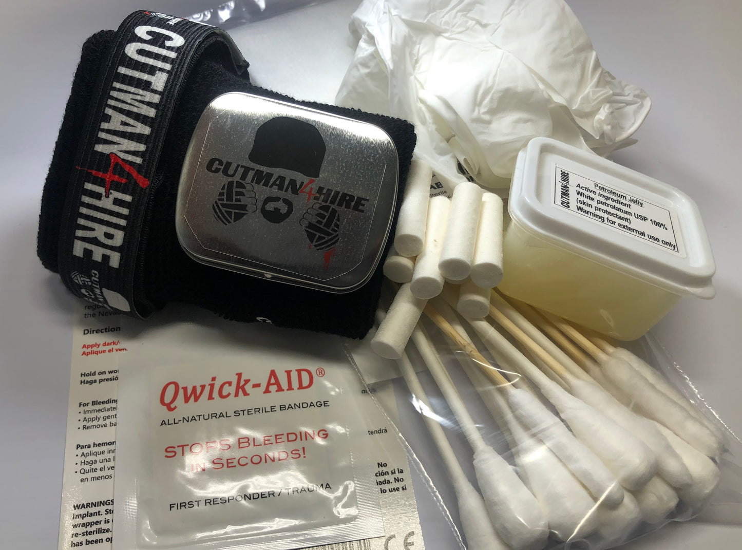 Cutman4hire Boxing Wristband Kit