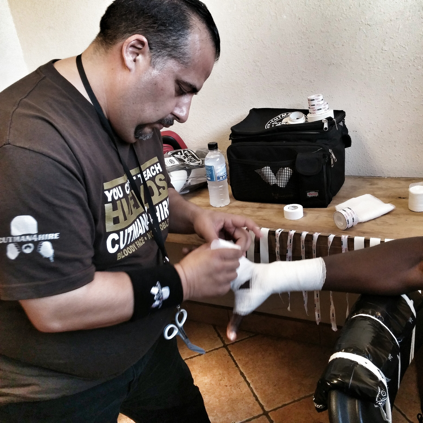 Black Knuckle Strip Tape 3/4" x 19 Yds