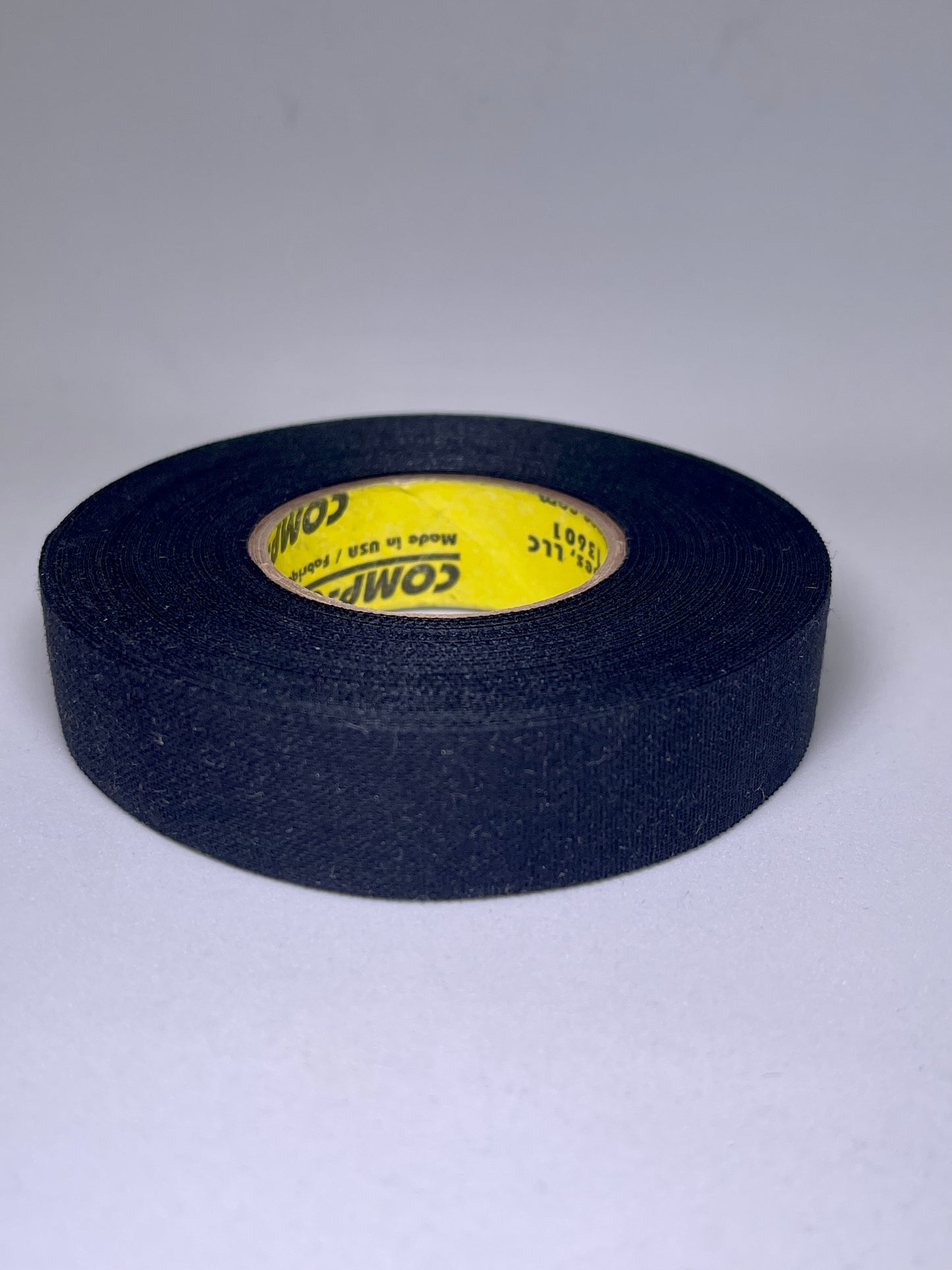 Knuckle Strip Tape 3/4" x 19 Yds Black Cloth