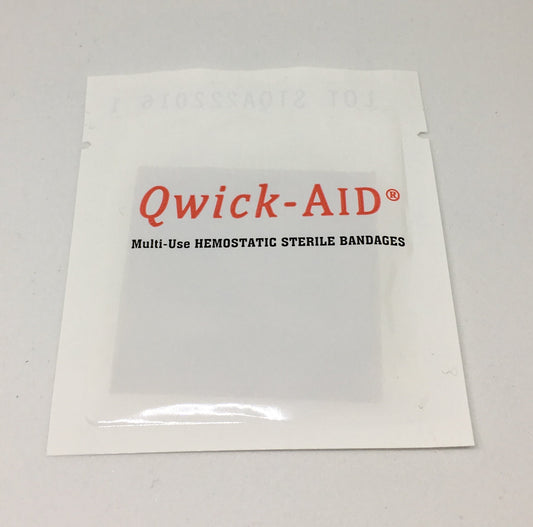 QWICK-AID  *Back in stock March 5th* (Stops Bleeding in Seconds)
